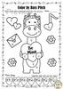 Image for Valentine’s Day Music Coloring Pages | Color by Bass Clef Note Names product