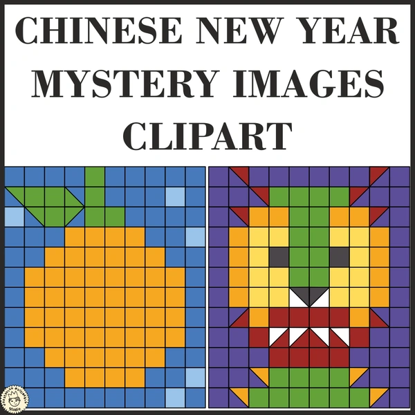 Chinese New Year Mystery Pictures Clipart