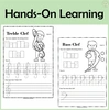 Image for Tracing Music Notes Worksheets for kids product
