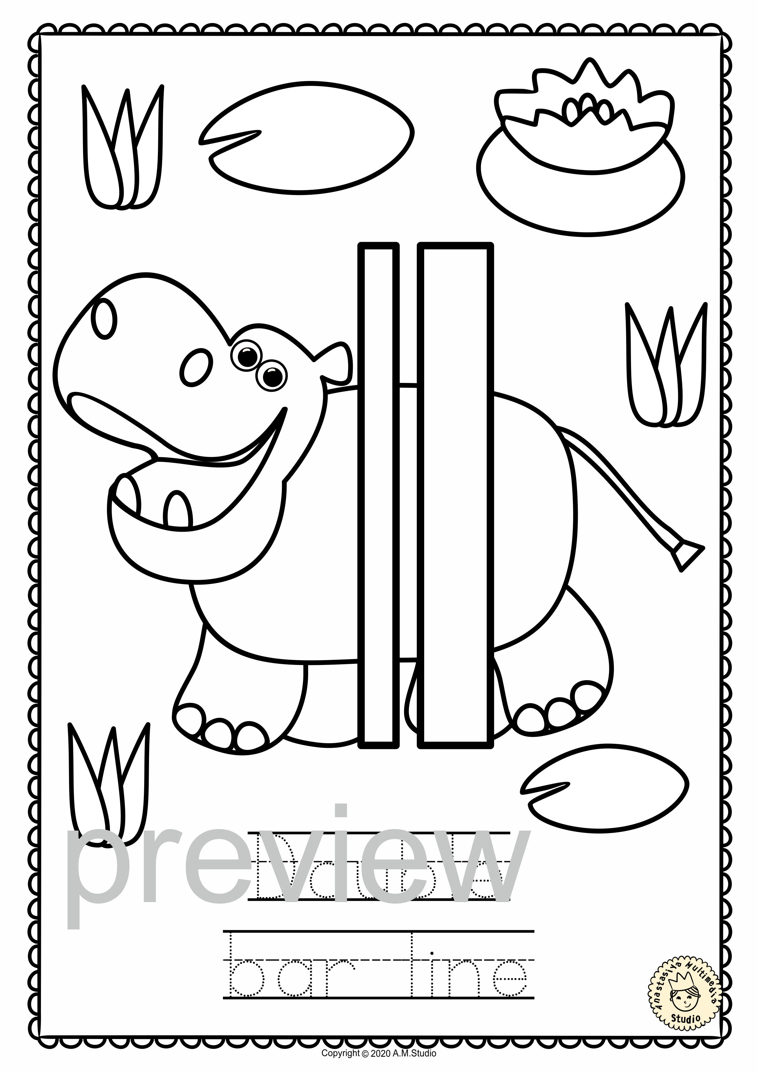 Music Classroom Decor Posters for Coloring set #2 {Animal Themed} (img # 4)