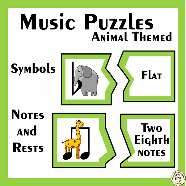 Music Puzzles Animal Themed (img # 1)