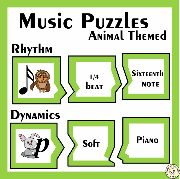 Music Puzzles Animal Themed (img # 2)