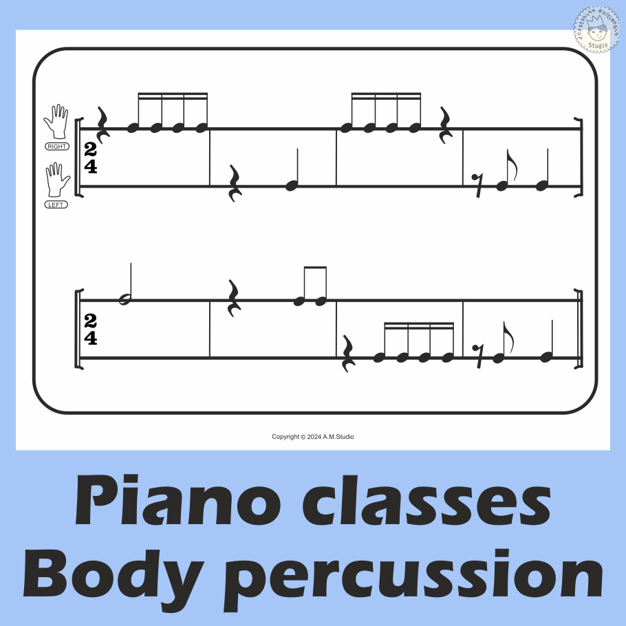 Music Rhythm Task Cards for Beginners | Level 6 _ 2/4 Meter | Rests (img # 2)