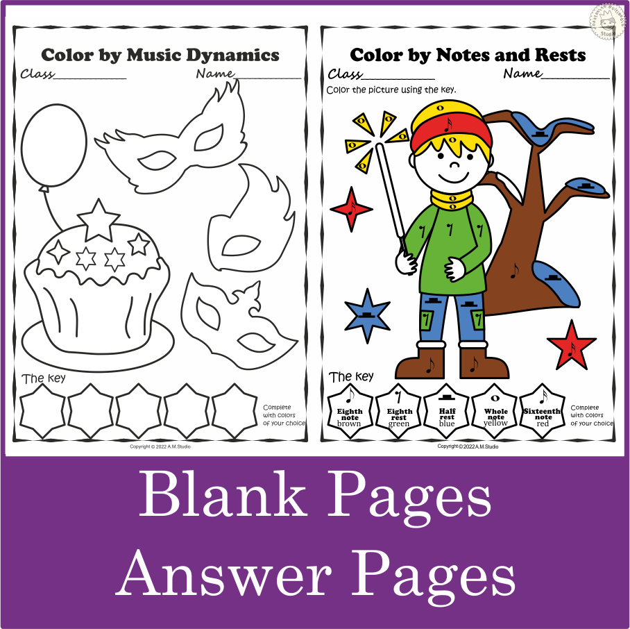 Happy New Year Color by Music Pack (img # 3)