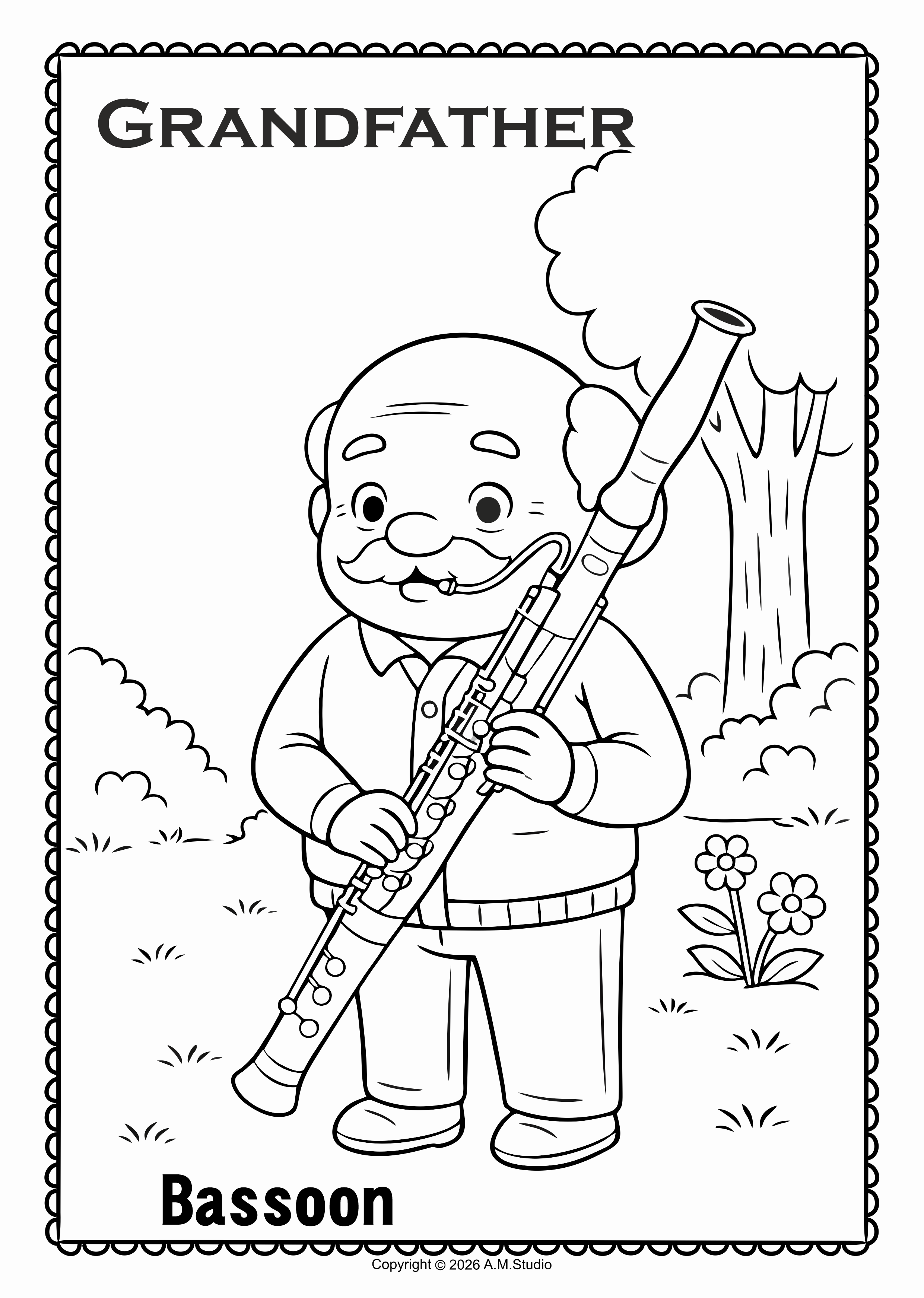 Peter and the Wolf Fun Listening & Coloring Music Worksheets for Kindergarten (img # 2)