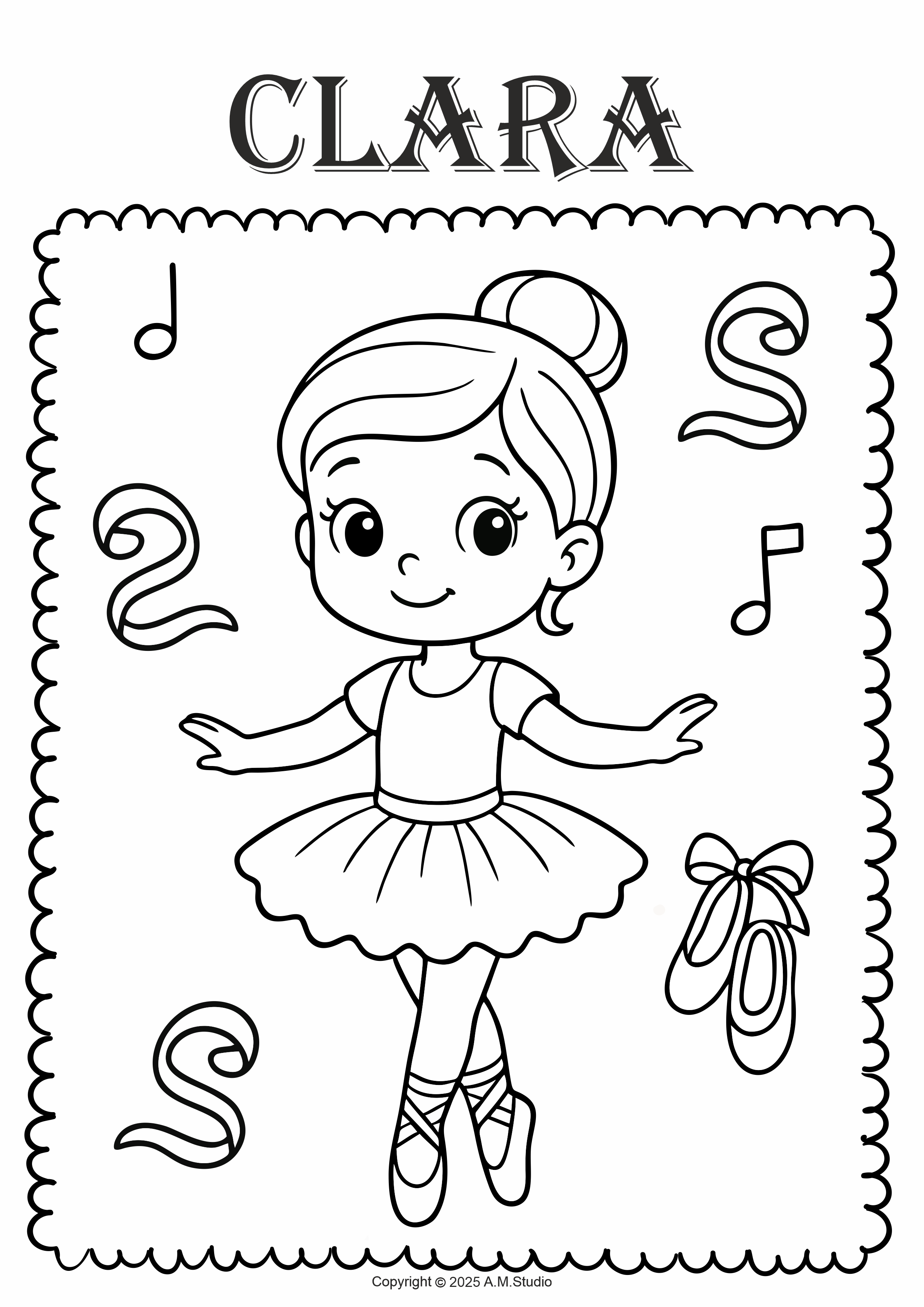 The Nutcracker Ballet (Main Characters) Coloring Pages (img # 2)