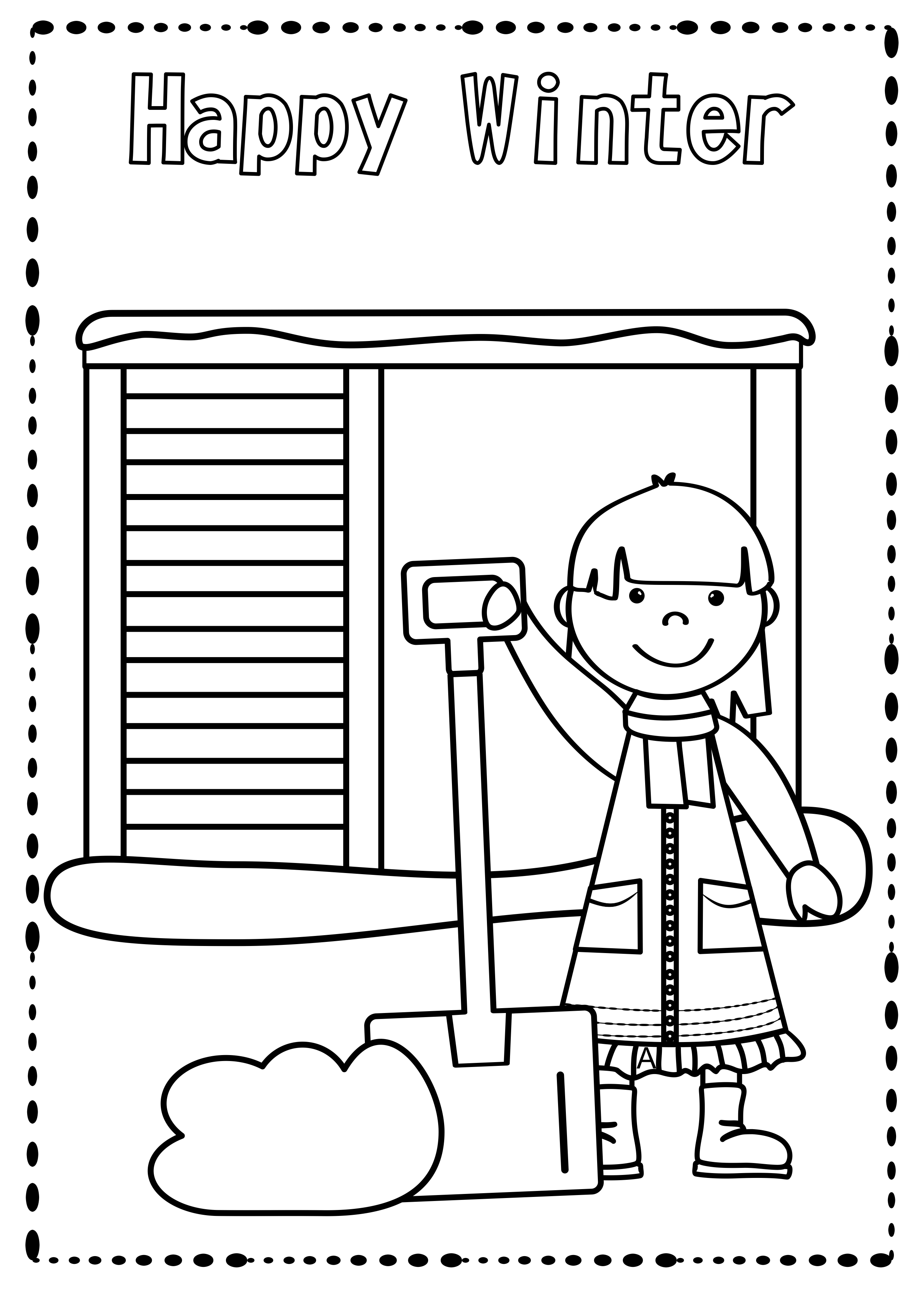 Winter Coloring Pages (img # 2)